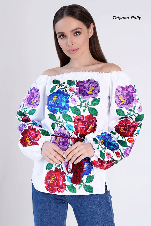 Embroidered shirt Assol