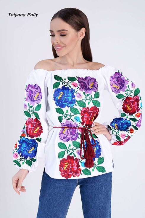 Embroidered shirt Assol