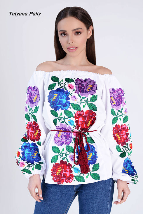 Embroidered shirt Assol