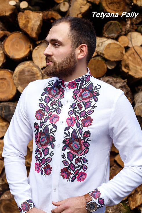 Vyshyvanka Bohdan (violet )