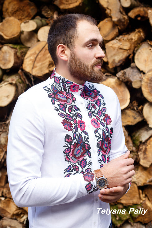 Vyshyvanka Bohdan (violet )