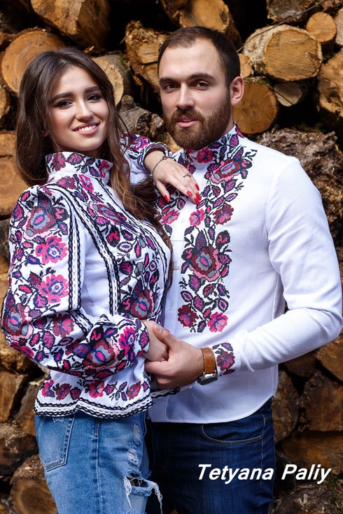 Women's Vyshyvanka Bohemia and men's Vyshyvanka Bohdan