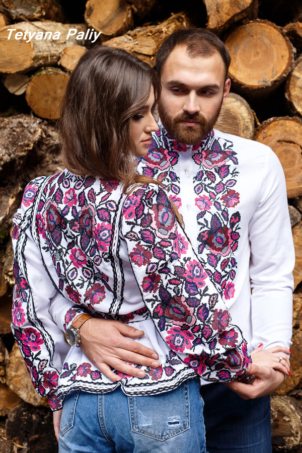 Women's Vyshyvanka Bohemia and men's Vyshyvanka Bohdan