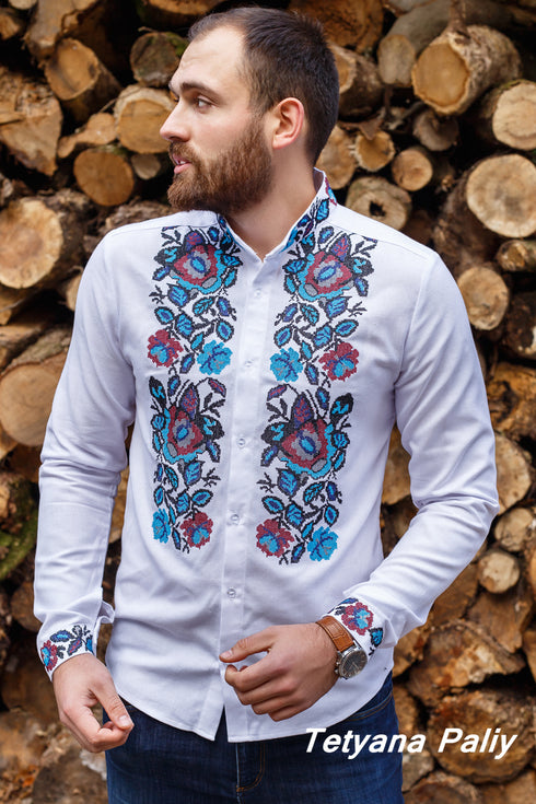 Vyshyvanka Bohdan ( blue )