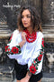 Embroidered shirt Roksolana, hand embroidery
