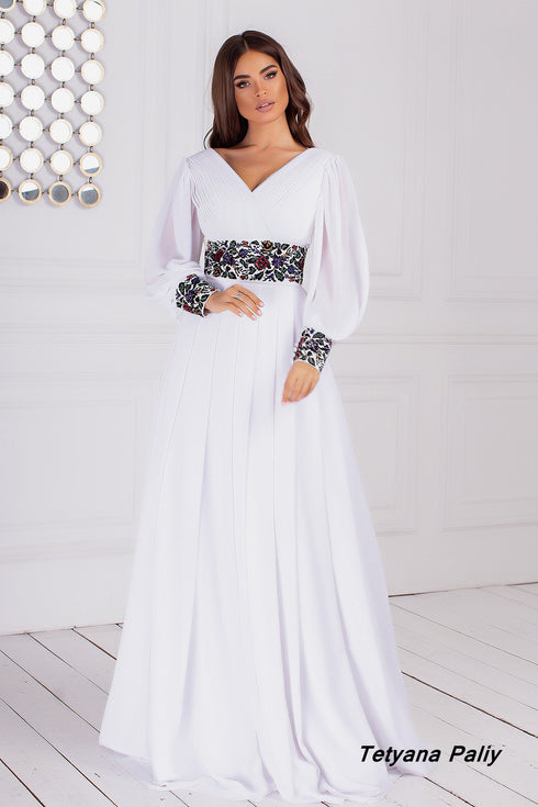 Dress Petunia ( black embroidery )