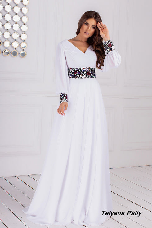 Dress Petunia ( black embroidery )