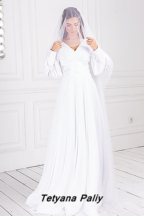 Petunia dress, men's Pitner shirt, white on white embroidery